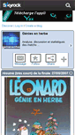 Mobile Screenshot of geniesenherbe.skyrock.com