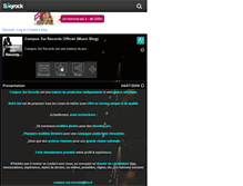 Tablet Screenshot of compos-sui-records.skyrock.com