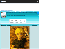 Tablet Screenshot of anime-and-fiction64.skyrock.com