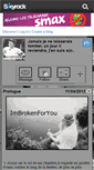 Mobile Screenshot of imbrokenforyou.skyrock.com
