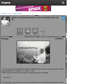 Tablet Screenshot of imbrokenforyou.skyrock.com