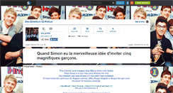 Desktop Screenshot of one-direction-1d-fiction.skyrock.com