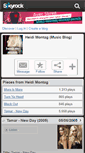 Mobile Screenshot of heidi-m-music.skyrock.com