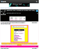 Tablet Screenshot of bisous1401.skyrock.com