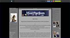 Desktop Screenshot of mon--parfum.skyrock.com