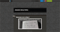 Desktop Screenshot of annuaireharrypotter.skyrock.com