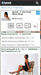 Mobile Screenshot of dynoomusicofficiel.skyrock.com