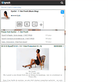 Tablet Screenshot of dynoomusicofficiel.skyrock.com