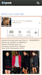 Mobile Screenshot of about-kim.skyrock.com