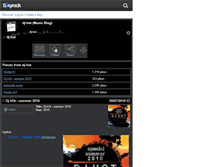 Tablet Screenshot of dj-hot.skyrock.com
