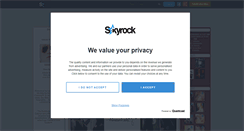 Desktop Screenshot of ourdakota.skyrock.com