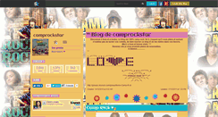 Desktop Screenshot of camprockstar.skyrock.com