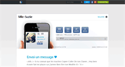 Desktop Screenshot of mlle-suziie.skyrock.com