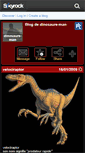 Mobile Screenshot of dinosaure-man.skyrock.com