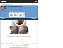 Tablet Screenshot of dragohermy4ever.skyrock.com