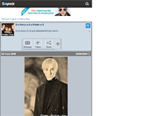 Tablet Screenshot of harry--potter--fan.skyrock.com