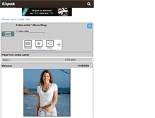 Tablet Screenshot of colbie-musik.skyrock.com