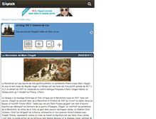 Tablet Screenshot of histoiredelarta2.skyrock.com