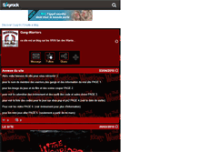 Tablet Screenshot of gang-the-warriors.skyrock.com