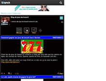 Tablet Screenshot of jeux-de-hasard.skyrock.com