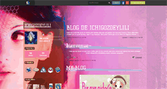Desktop Screenshot of ichigozoeylili.skyrock.com