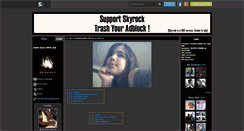 Desktop Screenshot of o0-l0ve-r0ck-0o.skyrock.com