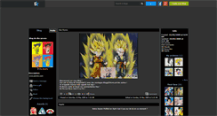 Desktop Screenshot of dbz-picmix.skyrock.com