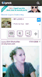 Mobile Screenshot of giirl-shokol4te-x3.skyrock.com