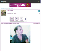 Tablet Screenshot of giirl-shokol4te-x3.skyrock.com