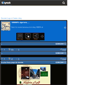 Tablet Screenshot of algeriealgerien.skyrock.com
