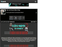 Tablet Screenshot of clips-rapfr.skyrock.com