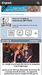 Mobile Screenshot of beyonce-knowl03.skyrock.com