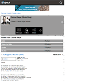Tablet Screenshot of colonelreyelmusic.skyrock.com
