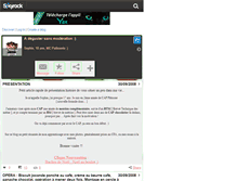 Tablet Screenshot of choco-poire.skyrock.com