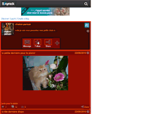 Tablet Screenshot of chaton-persan.skyrock.com
