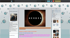 Desktop Screenshot of just-heroes91.skyrock.com