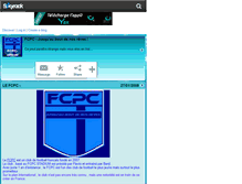 Tablet Screenshot of fcpc-officiel.skyrock.com