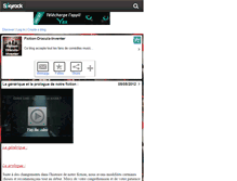 Tablet Screenshot of fiction-dracula-inventer.skyrock.com