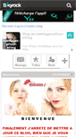 Mobile Screenshot of habillages-poour-bloog.skyrock.com