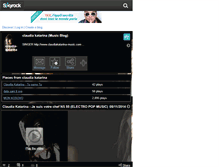 Tablet Screenshot of claudia-katarina.skyrock.com