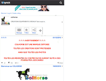 Tablet Screenshot of colhorse.skyrock.com