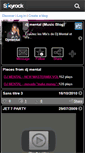 Mobile Screenshot of djmental.skyrock.com