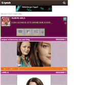 Tablet Screenshot of fangilmoregirls54.skyrock.com