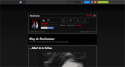 Desktop Screenshot of onesummer.skyrock.com