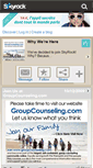 Mobile Screenshot of groupcounseling.skyrock.com