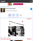 Tablet Screenshot of codysimpson059.skyrock.com