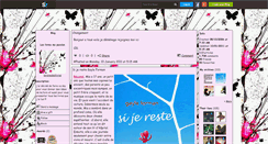 Desktop Screenshot of lareinedeslivres.skyrock.com