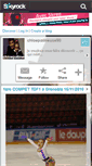 Mobile Screenshot of chloepatineuse90.skyrock.com