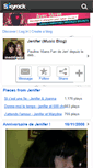 Mobile Screenshot of inedit-jeni.skyrock.com