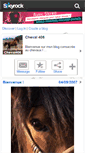 Mobile Screenshot of cheval406.skyrock.com